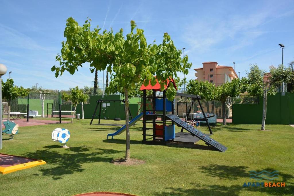 Apartbeach Los Juncos Residencial Piscinas Y Petanca لا بينيذا المظهر الخارجي الصورة